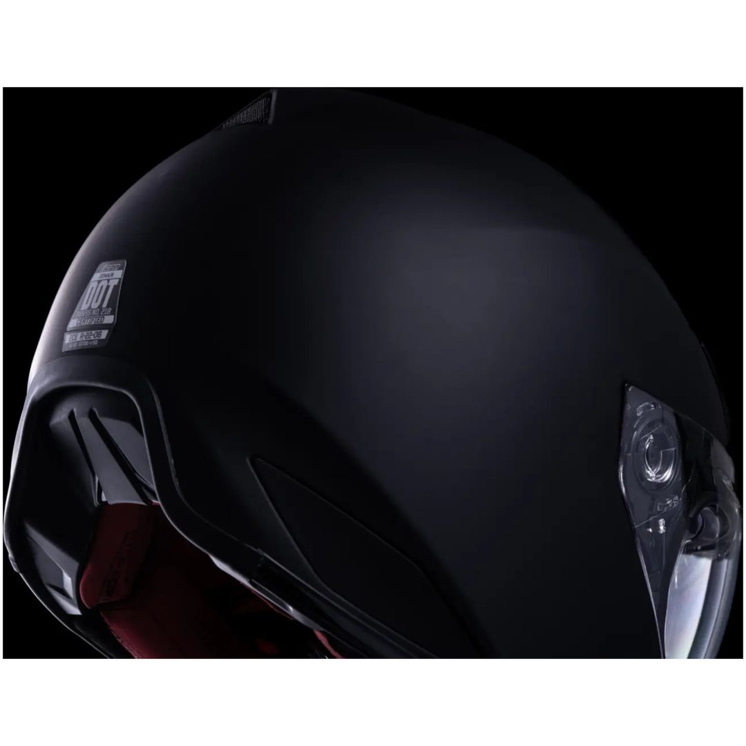 Full Face Helmet Domain Rubatone Sort ICON XS – billede 11