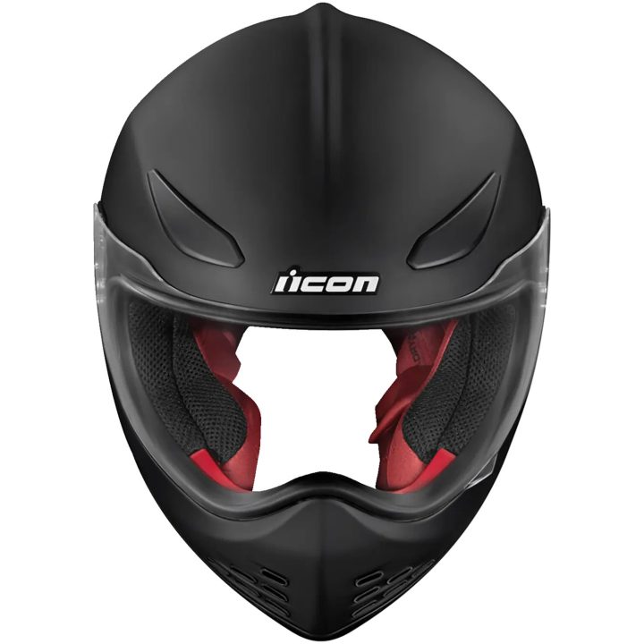 Full Face Helmet Domain Rubatone Sort ICON XS – billede 2