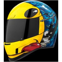 Full Face Hjelm Airform Blå/Gul ICON