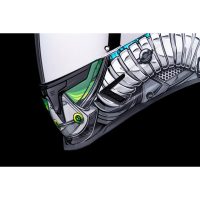 Full Face Hjelm Airframe Pro Outbreak Blå/Grøn ICON