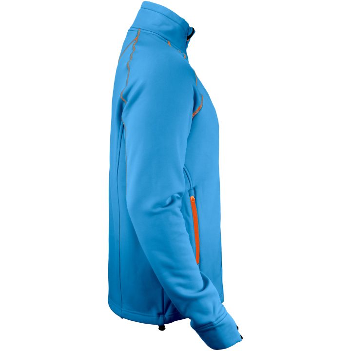 Funktionsjakke 5153 Advanced Oceanblå/Orange Jobman Small – billede 4