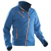 Funktionsjakke 5153 Advanced Oceanblå/Orange Jobman Small – miniature 1