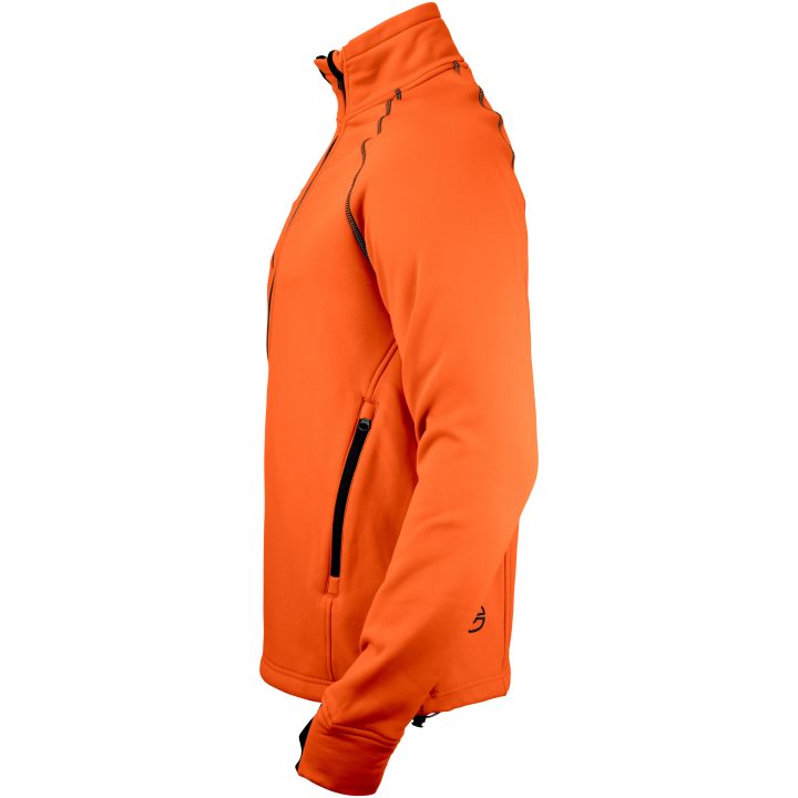 Funktionsjakke 5153 Advanced Orange/Sort Jobman Small – billede 3