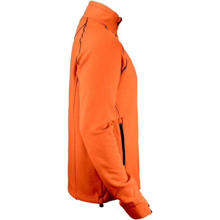 Funktionsjakke 5153 Advanced Orange/Sort Jobman Small – billede 4