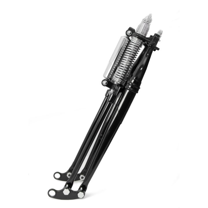 Gaffelben Komplet Sort/krom CLASSIC BIKE – billede 4