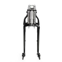 Gaffelben Komplet Sort/krom CLASSIC BIKE