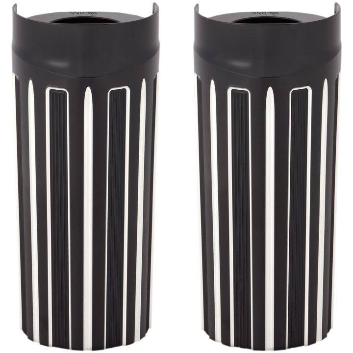 Gaffelstøvlebeskyttere Deep Cut Sort/sølv Anodiseret ARLEN NESS – billede 2