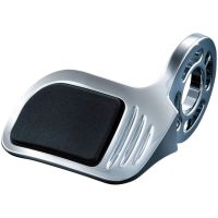 Gashåndtag Contour Sort/krom KURYAKYN