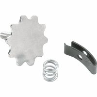 Gashåndtagsjusteringsskruesæt Sort/krom DRAG SPECIALTIES