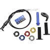 Gashåndtagssæt Rev3 Dual Cable/Twist Throttle Aluminium/Plast MOTION PRO Sort – miniature 1