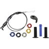 Gashåndtagssæt Rev3 Dual Cable/Twist Throttle Aluminium/Plast MOTION PRO Sort – miniature 3