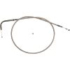 Gaskabel Flettet Rustfrit Stål Sølv MAGNUM SHIELDING 30" – miniature 2