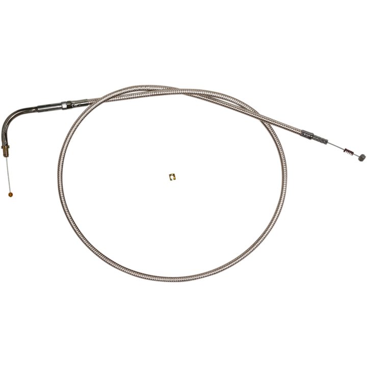 Gaskabel Flettet Rustfrit Stål Sølv MAGNUM SHIELDING 30" – billede 2