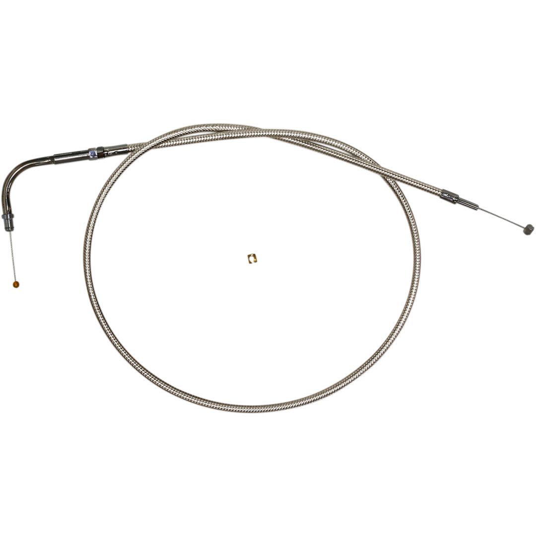 Gaskabel Flettet Rustfrit Stål Sølv MAGNUM SHIELDING CABLE THR POL 56343-01 – billede 2