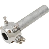 Gasregulator 7/8" Sølv/krom Aluminium EMGO