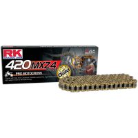 GB420MXZ4 Offroad Pro Kedja Guld +CL (clip kedjelås) RK