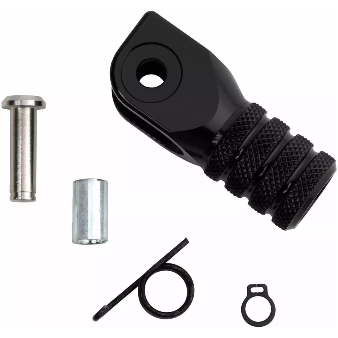 Gear Lever Knurled Black MOOSE OFFROAD HARD-PARTS