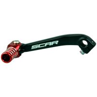 Gear Shift Lever Black/Red Endpiece SCAR