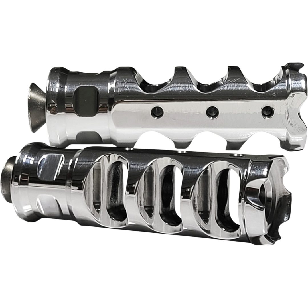 Gear Shift Lever Muzzle Brake Chrome ACCUTRONIX