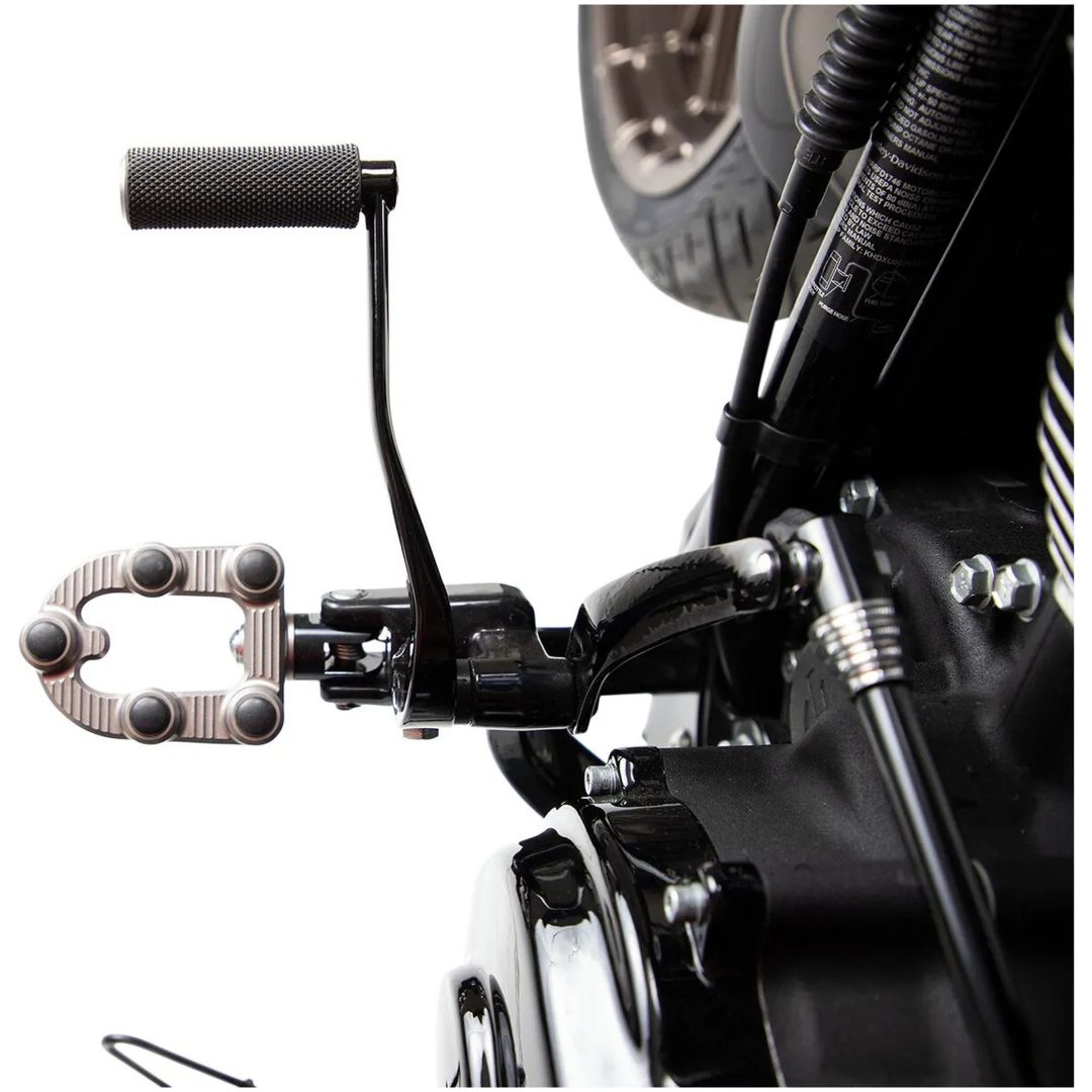 Gear Shift Peg Knurled Sort/titanium ARLEN NESS – billede 2