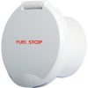 Gennemføring ClassicEvo Hvid ABS med FUEL STOP-tekst Osculati – miniature 2