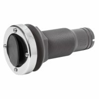 Gennemføring Sort Nylon Rustfrit Stål Osculati