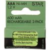 Genopladeligt batteri AAA 1,2V 600mAh Ni-MH Grøn Star Trading – miniature 8