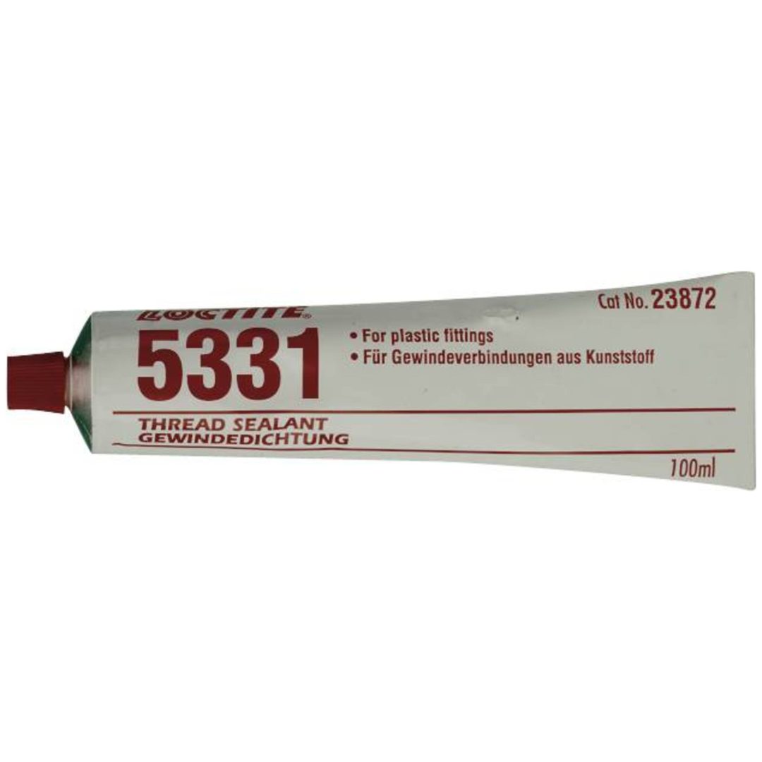 Gevindforsegling til plastgevind 5331 LOCTITE GEVINDTÆTNING SI 5331WH TB100ML