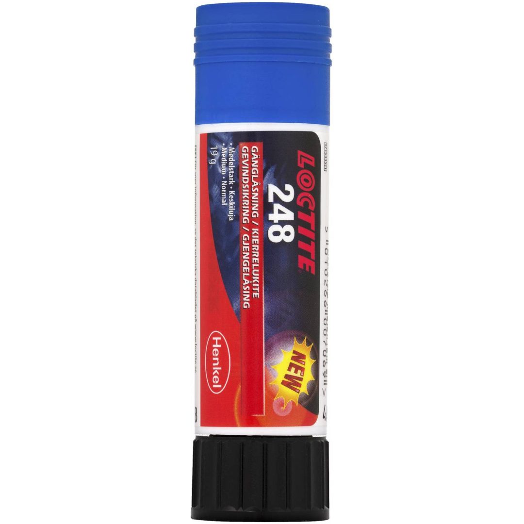 Gevindlåsning medium styrke 248 LOCTITE GEVINDLÅSNING MIDDEL 248 19G