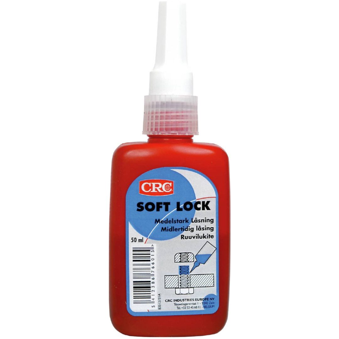 Gevindlåsning medium styrke Soft Lock CRC Gevindlåsning SOFT LOCK 10ML – billede 2