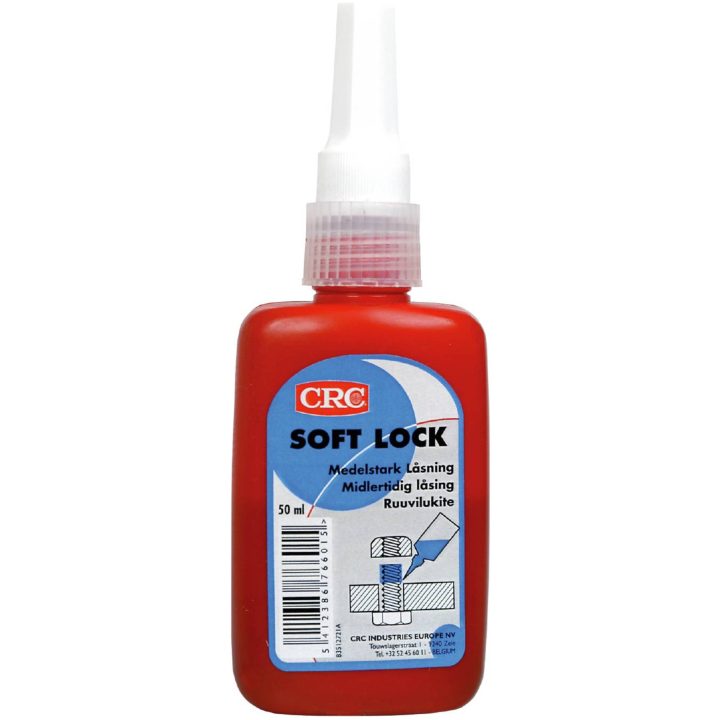 Gevindlåsning medium styrke Soft Lock CRC Gevindlåsning SOFT LOCK 10ML – billede 2