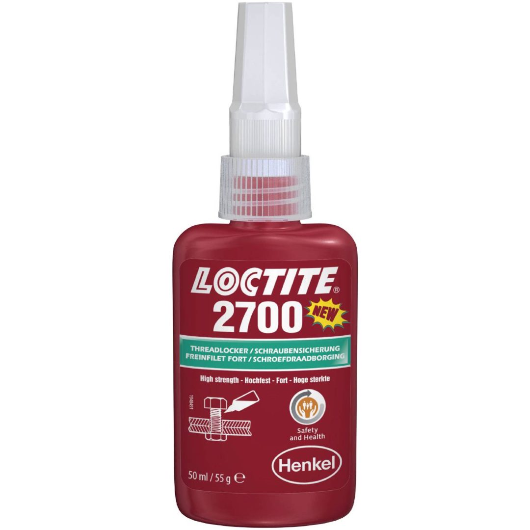 Gevindlåsning stærk 2700 LOCTITE GÆNGELÅSNING 2700 50ML