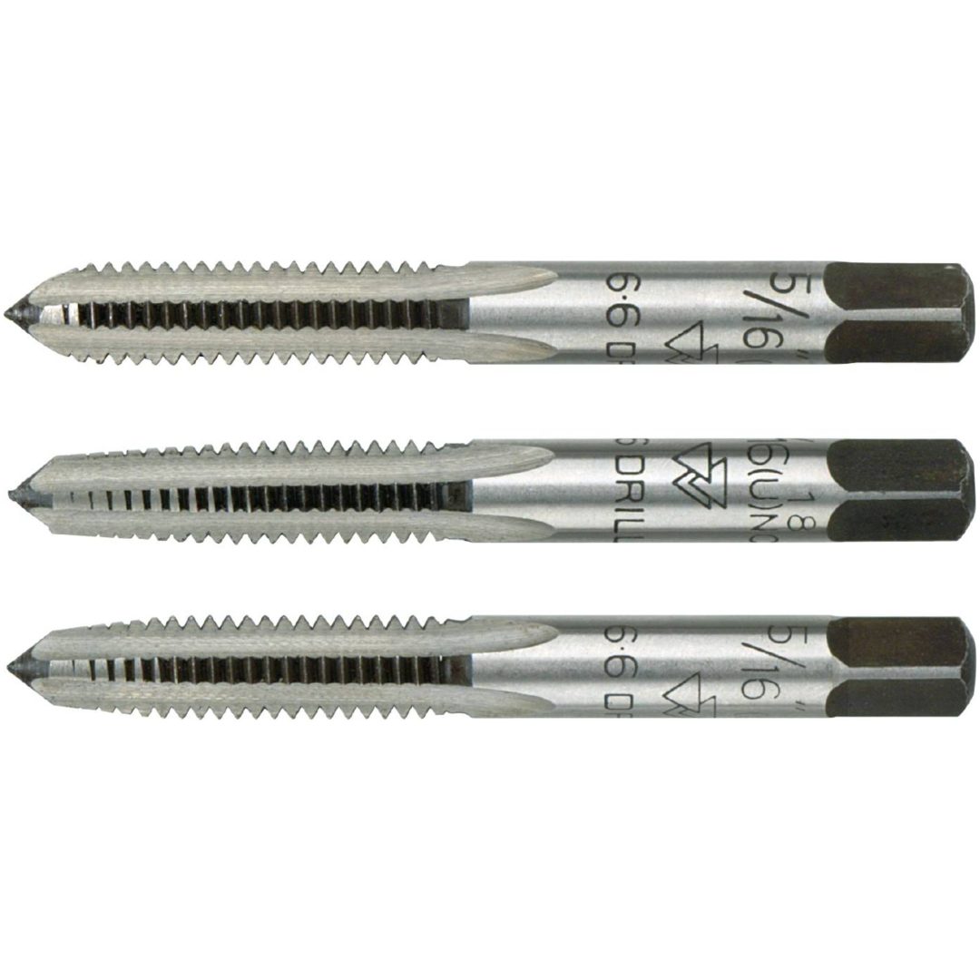 Gevindtap, M-grov, sæt GEVINDTAP M4 NR1&2&3 CS