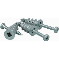 Gipsankre, Ankre 6x38 mm, Skrue 4,5x35 mm, 100 stk. MALMBERGS