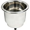 Glas- og flaskeholder Deluxe Rustfrit Stål med drænhul Osculati – miniature 1