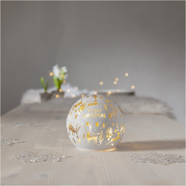 Glasdekoration MerryX-mas STAR TRADING – billede 2