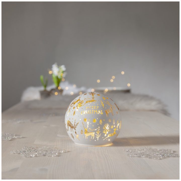 Glasdekoration MerryX-mas STAR TRADING – billede 2