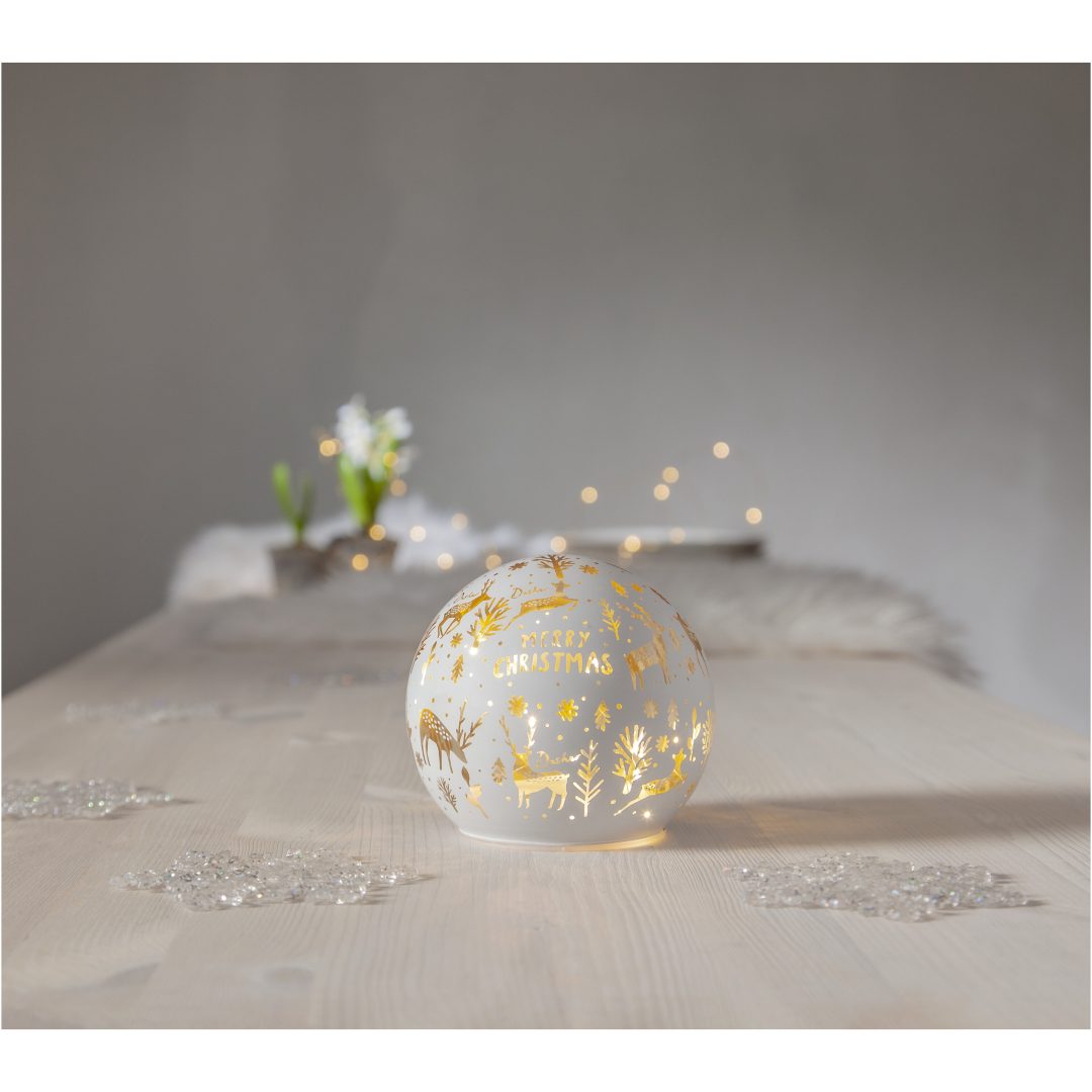 Glasdekoration MerryX-mas STAR TRADING – billede 4