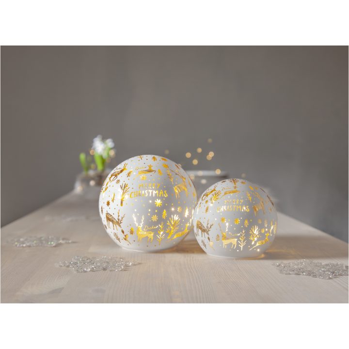 Glasdekoration MerryX-mas STAR TRADING – billede 5