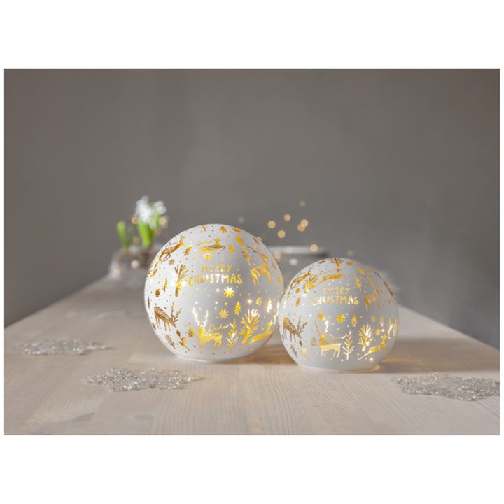Glasdekoration MerryX-mas STAR TRADING – billede 5