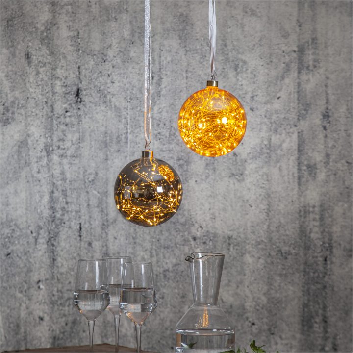 Glaskugle Glow Amber Star Trading – billede 11