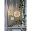 Glaskugle Glow Snow Frosted Star Trading – miniature 4