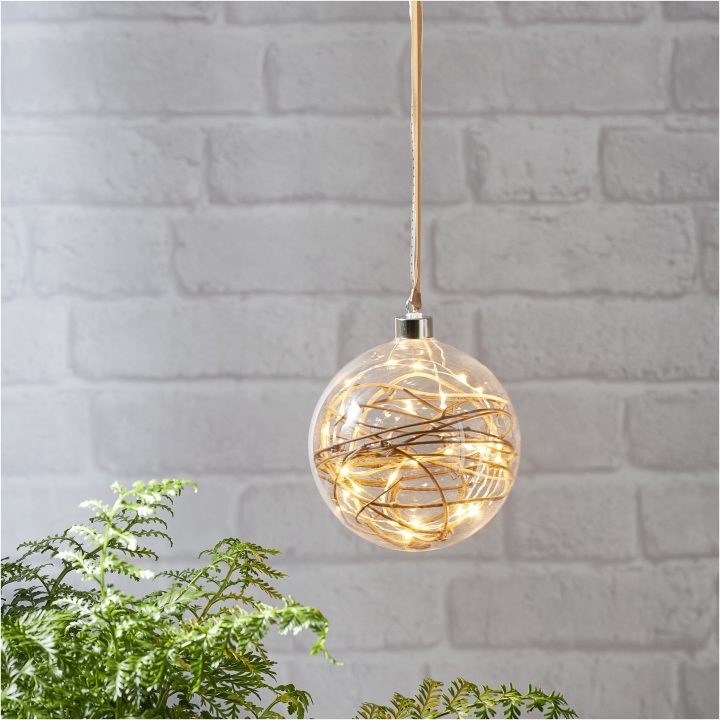 Glaskugle Glow Transparent Star Trading – billede 4