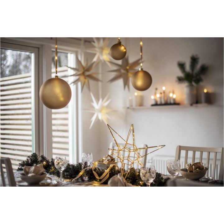 Glaskula Bliss Guld Star Trading – billede 6