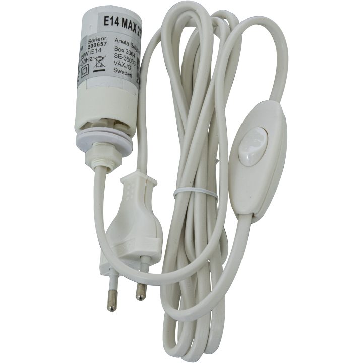 Globus Bordlampe 13cm, Hvid ANETA HOME – billede 4