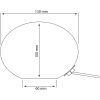 Globus Bordlampe 13cm, Hvid ANETA HOME – miniature 7