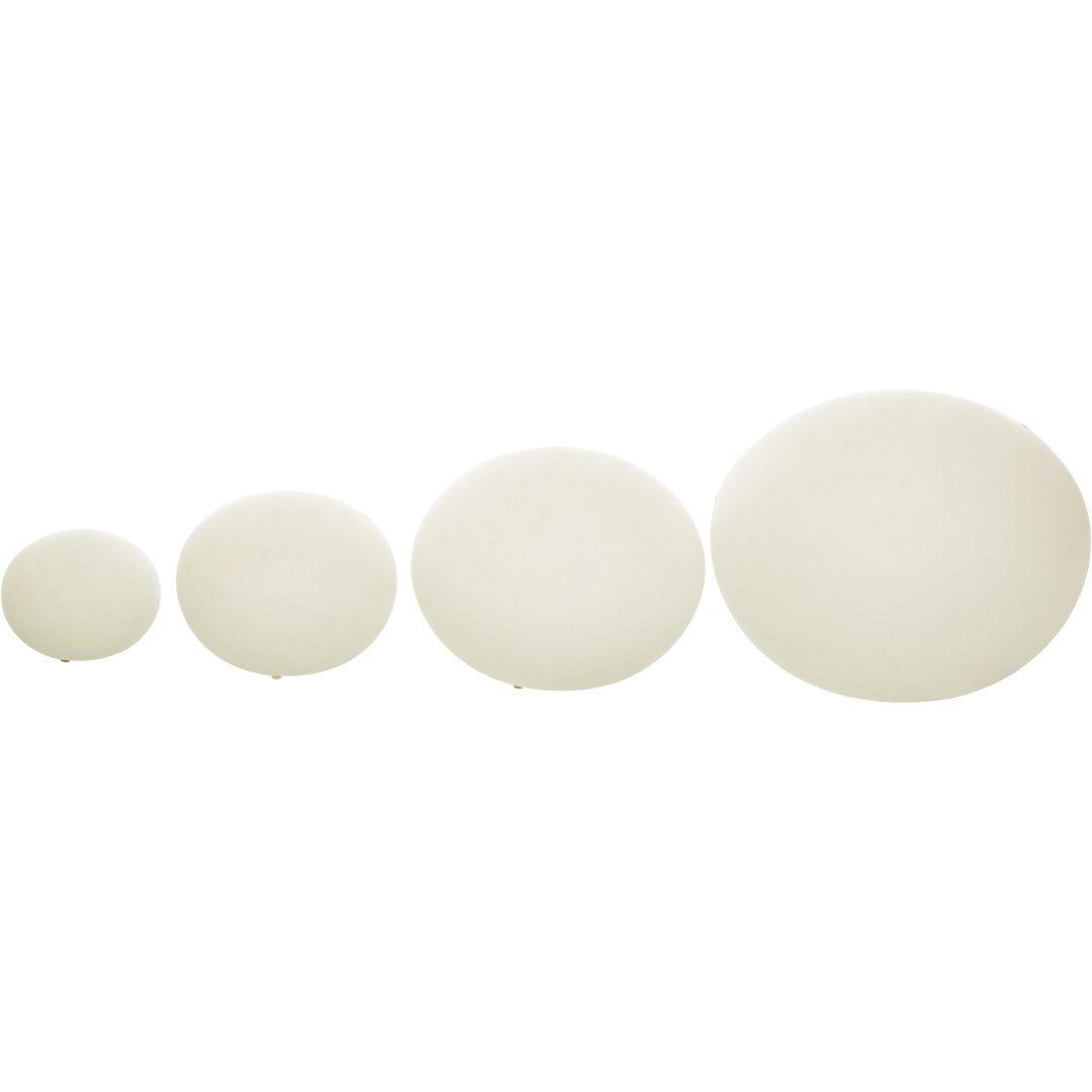 Globus Bordlampe 18cm, Hvid ANETA HOME Sokkel E14 Opalhvid – billede 2