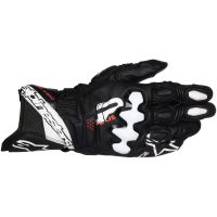 GLOVE GP+ R V3 LTHR BLK/WHT S