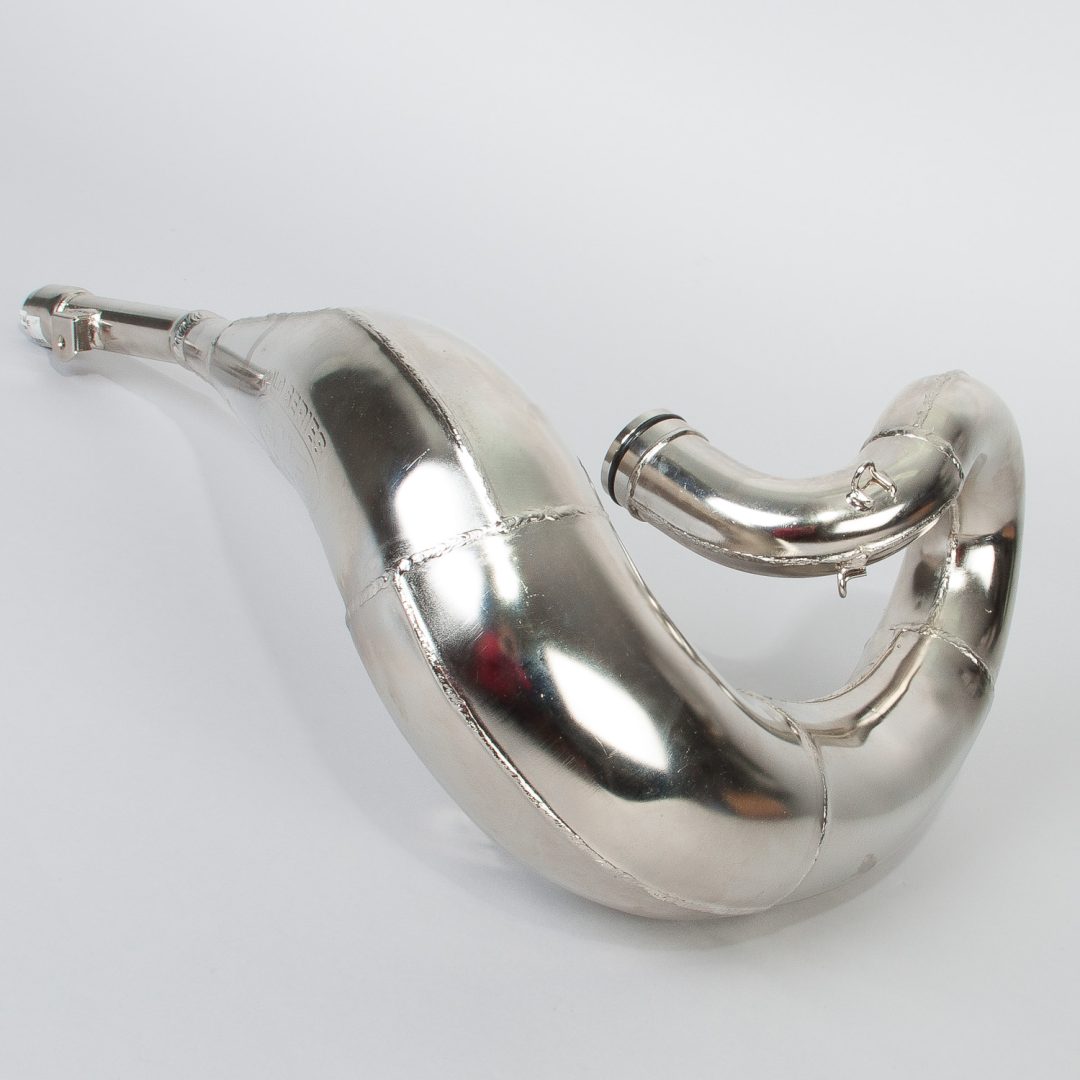 Gnarly Pipe Udstødningsrør FMF Gnarly Avgasrör (Nickel Finish)
