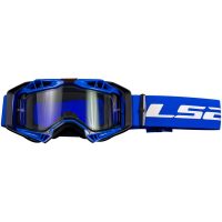 GOGGLE AURA ENDURO SERIES KLAR LINS BLÅ Onesize LS2